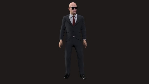 3D Model: Secret Agent