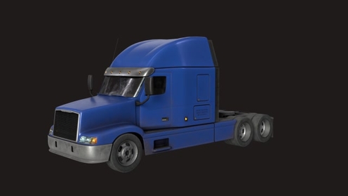 3D Model: Semi Truck