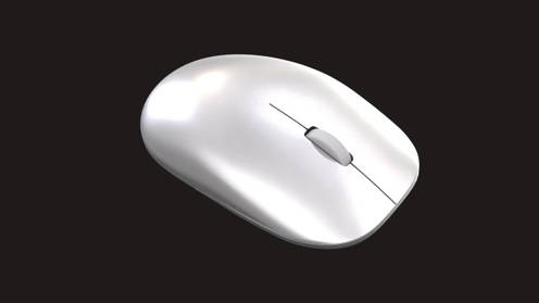 3D Model: Sleek Mouse