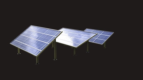 3D Model: Solar Panel