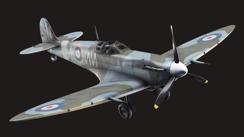 3D Model: Supermarine Spitfire 1
