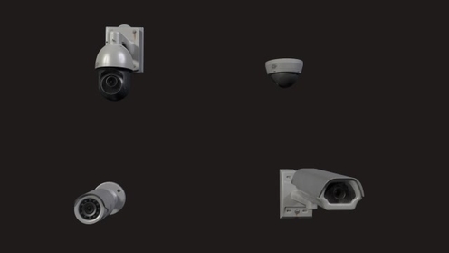 3D Model: Surveillance Cameras