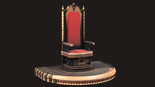 3D Model: Throne Classic