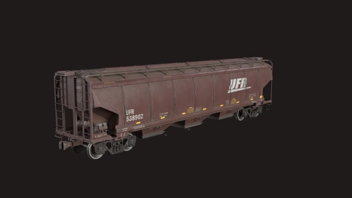 3D Model: Train Car