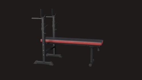 3D Model: Weight Bench