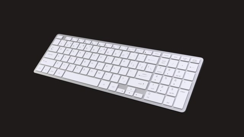 3D Model: Sleek Keyboard