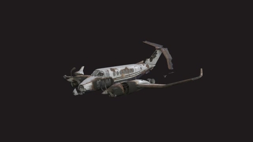 3D Model: Small Plane Crash Site