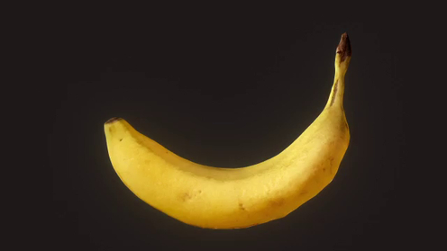 3D Model: Banana