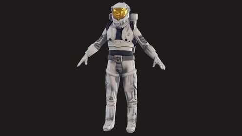 3D Model: Astronaut Rig