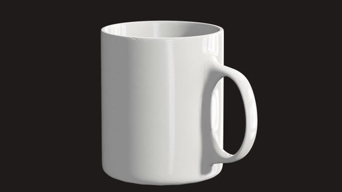 3D Model: Coffee Cup White