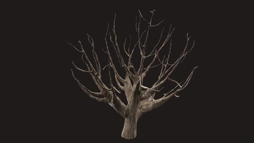 3D Model: Dead Tree 3