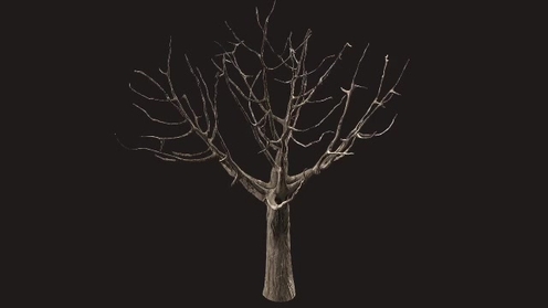 3D Model: Dead Tree 4
