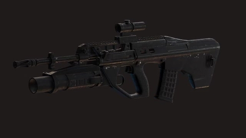 3D Model: Ef 88 Gun