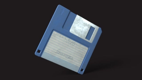3D Model: Floppy Disk
