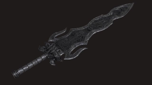 3D Model: Giant Sword