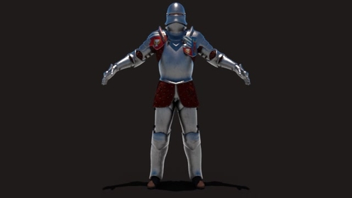 3D Model: Knight