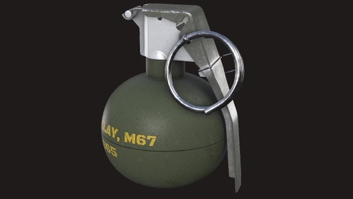 3D Model: M67 Grenade