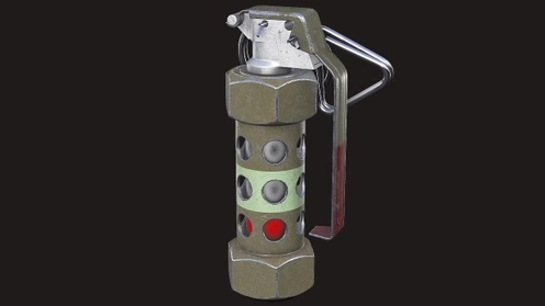 3D Model: M84 Stun Grenade