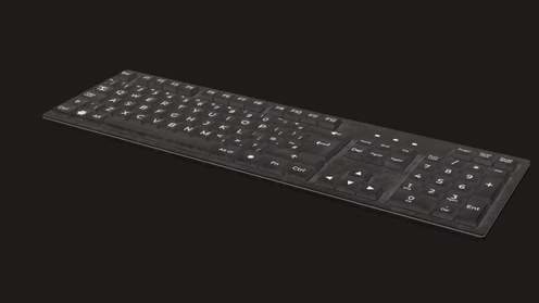3D Model: Office Keyboard