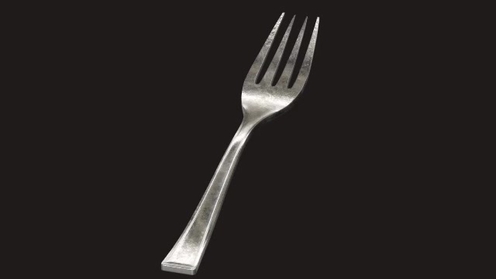 3D Model: Silverware Fork
