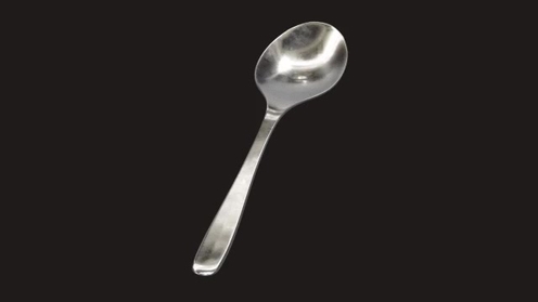 3D Model: Silverware Spoon