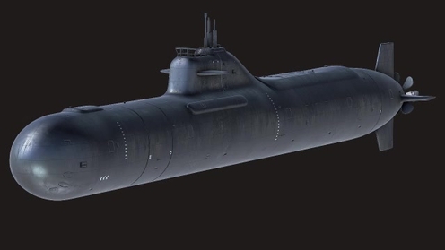 3D Model: Submarine
